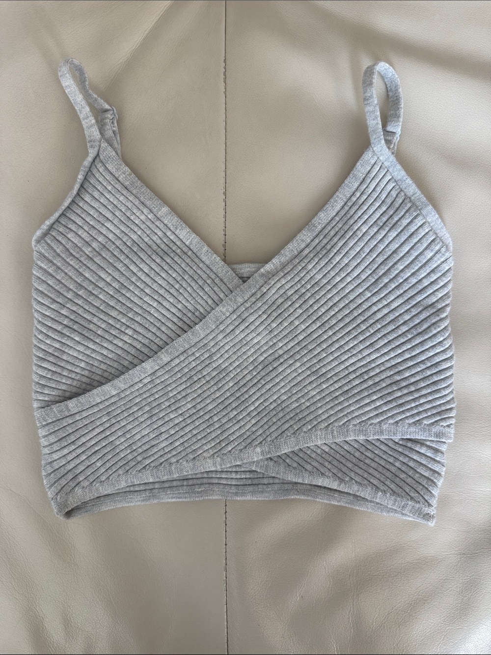Aerie Cross Front Sweater Tank